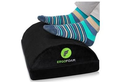ErgoFoam Adjustable Foot Rest, a nearly identical footrest, but not as easy to clean