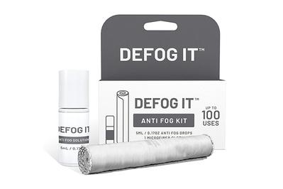 Ultra Clarity Defog It Anti-Fog Kit, may reduce fog, may introduce streaks