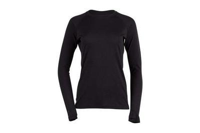 Ridge Merino Women’s Aspect Midweight Wool Base Layer Long Sleeve Shirt, a versatile long-sleeve top for women