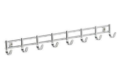 InterDesign Axis 8-Hook Wall-Mounted Rack, a great rack for accessories