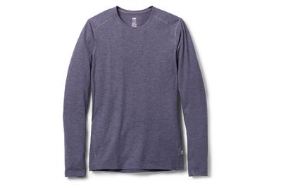 REI Co-op Midweight Base Layer Crew Top - Women's, a synthetic long-sleeve top for women