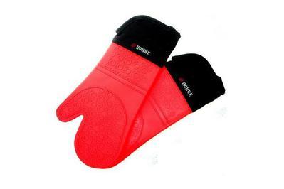 Homwe Extra Long Professional Silicone Oven Mitt, the best oven mitt