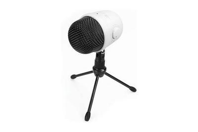 Amazon Basics Desktop Mini Condenser Microphone, a great-sounding usb mic at half the cost