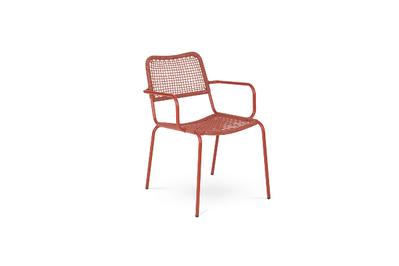 Article Manna Dining Chair, a steel-and-rope chair in earthy, relaxed tones