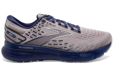 Brooks Glycerin 20 (men’s), a cushioned neutral shoe with a plusher feel