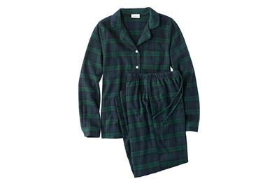 L.L.Bean Women’s Scotch Plaid Flannel Pajamas , warm flannel pajamas
