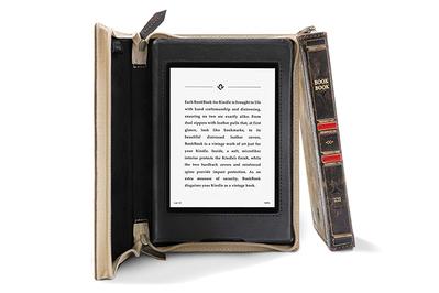 Twelve South BookBook for Kindle Paperwhite, great book-like design and a built-in stand for 10th-generation kindle paperwhite