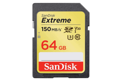 SanDisk Extreme (64 GB), the next-best option