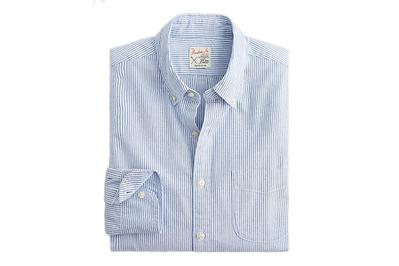 J.Crew Broken-In Organic Cotton Oxford Shirt, an airy and soft oxford