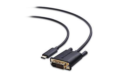 Cable Matters USB-C to DVI Cable, the best cable to connect to a dvi display