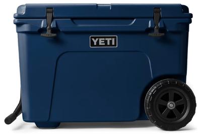 Yeti Tundra Haul Hard Cooler, best if you need to roll along