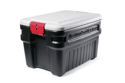 Rubbermaid 24 Gallon ActionPacker, the best for outside use