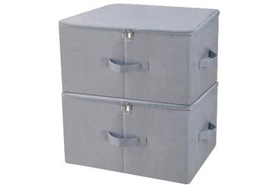 iWill Create Pro Storage Box with Zipper Lid , a zippered box for clothes storage