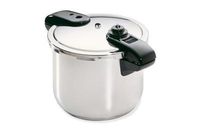 Presto 8-Quart Stainless Steel Pressure Cooker, for novices and cooks on a budget