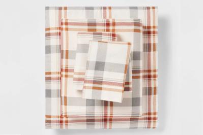 Target Threshold Flannel Sheet Set, not as soft, great price