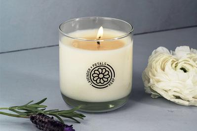 Keap Lavender + Petals Candle, the anti-potpourri