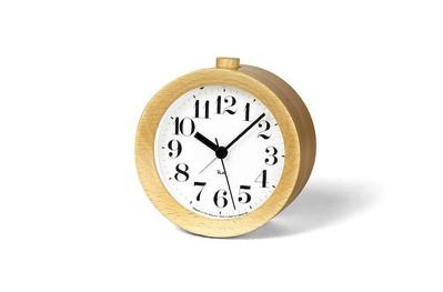 Lemnos Riki Alarm Clock, a handsome, classic clock