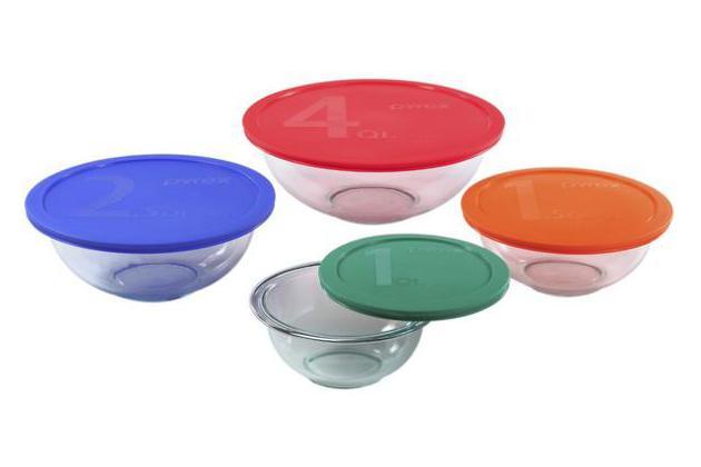 Pyrex Smart Essentials 8-Piece Mixing Bowl Set, one-step storage