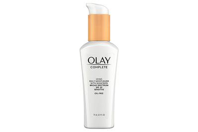 Olay Complete Daily Moisturizer with Sunscreen SPF 30, very moisturizing, potentially greasy