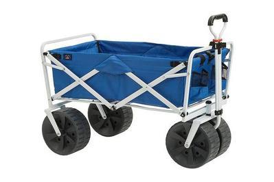 Mac Sports Heavy Duty Collapsible Folding All Terrain Utility Cart, a great wagon for the beach