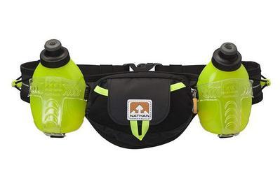 Nathan TrailMix Plus, a waist belt for holding bottles