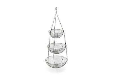 Sur La Table Three-Tier Hanging Basket, the best hanging produce basket