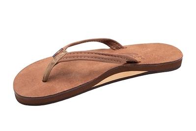 Rainbow Single Layer Luxury Leather Sandals (women’s), a classic, for long-lasting wear