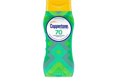 Coppertone Ultra Guard Sunscreen Lotion SPF 70, a chemical sunscreen you can forget you’re wearing