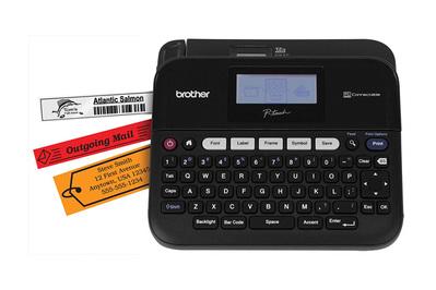 Brother PT-D450, same features, more difficult to use