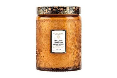 Voluspa Baltic Amber Large Jar Candle , bold scent, great value