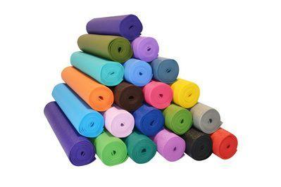 Yoga Accessories 1/4″ Extra Thick Deluxe Yoga Mat, a bargain mat that holds up