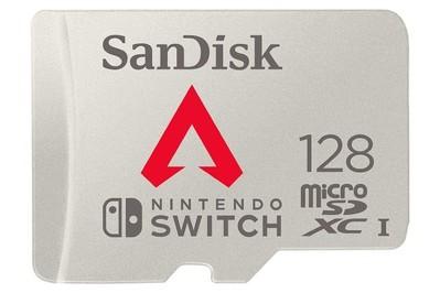 SanDisk MicroSDXC card for Nintendo Switch (128 GB, Apex Legends), the best microsd card