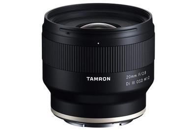 Tamron 20mm f/2.8 Di III OSD M1:2, wide-angle prime for full frame