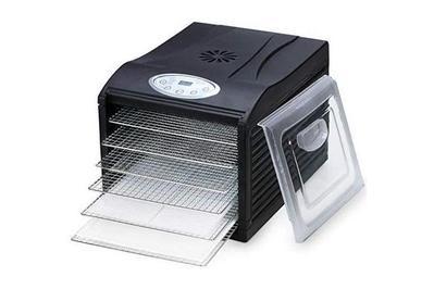 Samson Silent Dehydrator with 6 Stainless Steel Trays, less even, more features