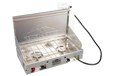 Camp Chef Mountaineer, the best stove for gourmet camp cooking
