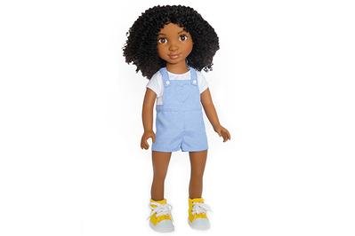 Healthy Roots Doll Zoe, a curly companion