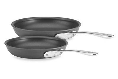 All-Clad B1 Hard Anodized Nonstick Fry Pan Set 8″ & 10″ , a set of high-quality skillets