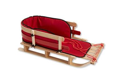 L.L.Bean Kids’ Pull Sled and Cushion Set, a luxe toddler sled