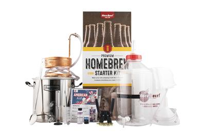 MoreBeer Premium Home Brewing Kit, a better kettle and more accessories