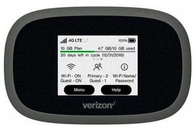 Verizon Inseego Jetpack MiFi 8800L, best overall wi-fi hotspot