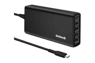 Nekteck 5-Port 111W USB Wall Charger, the most powerful charging station