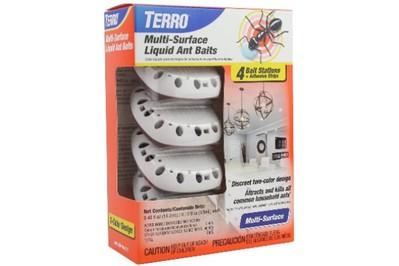 Terro T334 Multi-Surface Liquid Ant Baits, same poison, different delivery