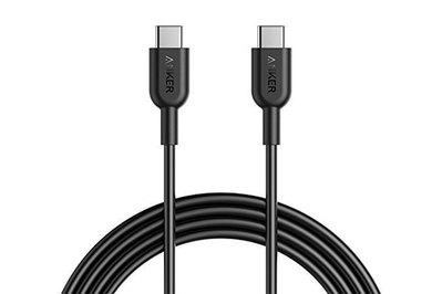 Anker PowerLine II USB-C to USB-C 2.0 Cable (6 feet), for charging phones, tablets, and laptops up to 60 watts