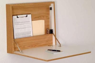 Andover Mills Sanner Fold-Away Floating Desk, best compact desk