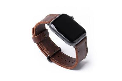 Arrow & Board Porter Apple Watch Band, higher-quality leather in a classic style