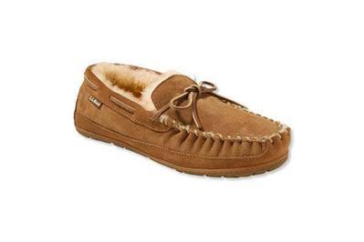 L.L.Bean Men’s Wicked Good Moccasins, the best slippers