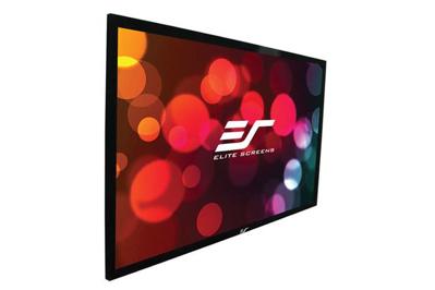 Elite Screens SableFrame 2 Series (100”), great performance, but more expensive
