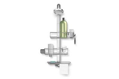 Simplehuman Adjustable Shower Caddy Plus, excellent quality, easy to organize