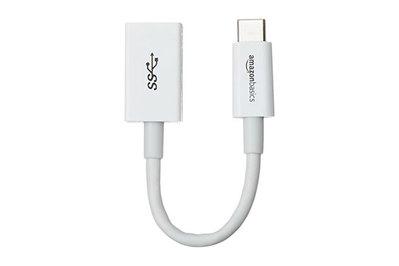 AmazonBasics USB Type-C to USB 3.1 Gen 1 Adapter, for connecting usb-a cables to usb-c ports