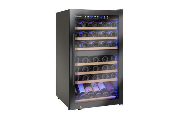 Wine Enthusiast Classic 70 Dual Zone Wine Cellar, a dual-zone wine fridge